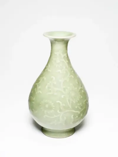 Pale Green Flower Vase